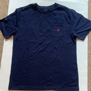 Polo by Ralph Boys Lauren Dark Blue Short Sleeve Tee